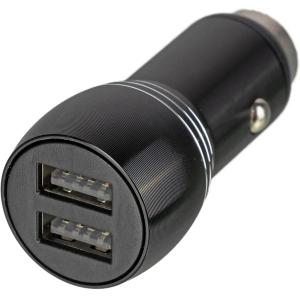 Автомобильное зарядное устройство Wiiix UCC-2-17B 12W 2.4A+1A 2xUSB универсальное черный