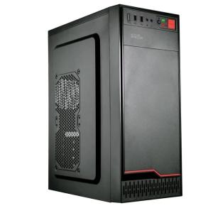 Корпус KingPrice KPCC-MD201 черный без БП ATX