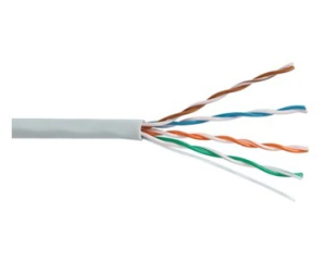 Кабель INTERLAN24 U/UTP 5E 4P CU PVC (IN24-U/UTP04-5e,СU PVC)  24AWG, 305m медь 