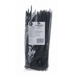 Стяжка Cablexpert NYT-200x3.6B пластиковые 200 мм х 3.6 мм, чёрные (100 шт.)