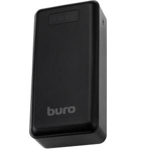 Внешний аккумулятор Buro BPF30D 30000mAh QC4.0/PD3.0 22.5W 4.6A 2xUSB-A/USB-C черный (BPF30D22PBK)