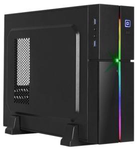 Корпус Aerocool Playa Slim , Slim Tower, без БП (SFX), Micro ATX/mini-ITX, 2x USB 3.0, 112 x 300 x 4
