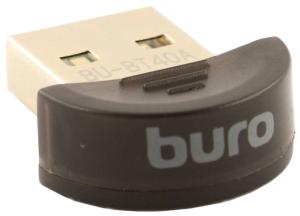 Устройство связи Bluetooth Buro BU-BT40A Bluetooth 4.0+EDR class 1.5 20м черный