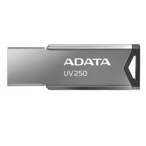 Флешка USB 16Гб A-Data AUV250-16G-RBK USB2.0 серая металл