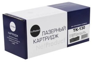 Картридж NetProduct N-TK-130 для Kyocera FS1300D 7200 стр