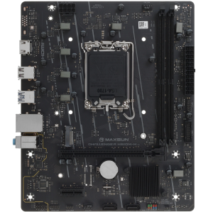 Материнская плата Maxsun MS-Challenger H610M-H V1 H610, LGA1700, 2*DDR4, 1*PCIEx16, 1*PCIEx1, 1*M.2,