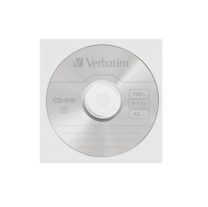 Диск CD-RW 700MВ 8x-12х 1 шт. Verbatim DataLife+ 43480