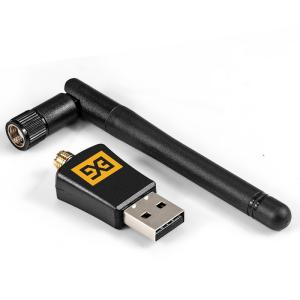 Сетевой адаптер Wi-Fi 5 двухдиапазонный ExeGate EX-W5-T2U Plus-AC650 (Wi-Fi AC (a/b/g/n/ac), чипсет 