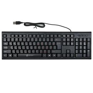 Клавиатура Oklick 120M black USB 1083044 мембранная, клавиш - 104, USB Type-A, черный