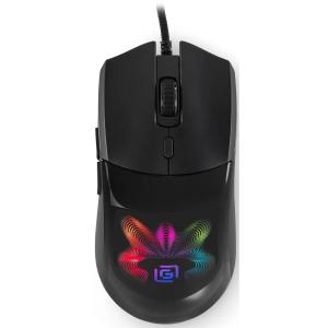 Мышка Oklick 714GM черный оптическая (7200dpi) USB (6but) 1620717