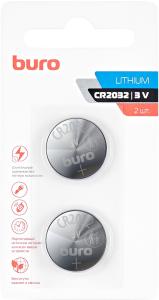 Батарейка Buro Lithium CR2032 (2шт) блистер