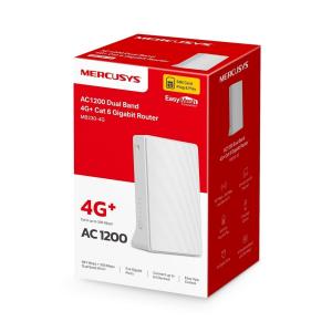 Wi-Fi роутер Mercusys MB230-4G с встроенным 4G+ -модемом 2хLAN/WAN двухдиапазонный гигабитный