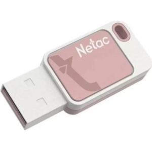 Флешка 64Гб Netac NT03UA31N-064G-20PK USB2.0 розовый