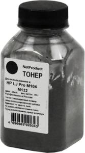 Тонер HP  LJ Pro M104/M132, Bk, 70 г, банка Netproduct