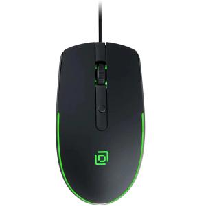 Мышка Oklick 100M черный оптич. 1600dpi USB 4but (1909417)