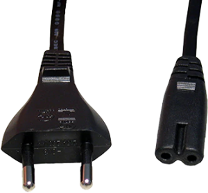 Кабель питания ноутбук-розетка 1,8м. Gembird PC-184/2-1.8М