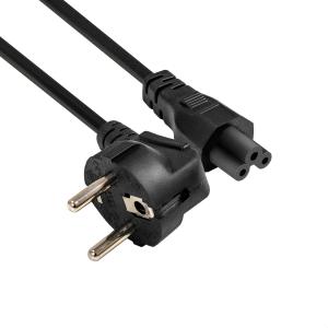 Кабель питания ноутбуков ExeGate Special PC5-0.5S-Тип F(Schuko)->IEC 320 C5/3x0.5 (Евровилка Тип F(S