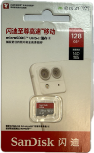 Карта памяти MicroSD 128Гб SanDisk Ultra MicroSDXC  SDSQUNC-128G-ZS3MN