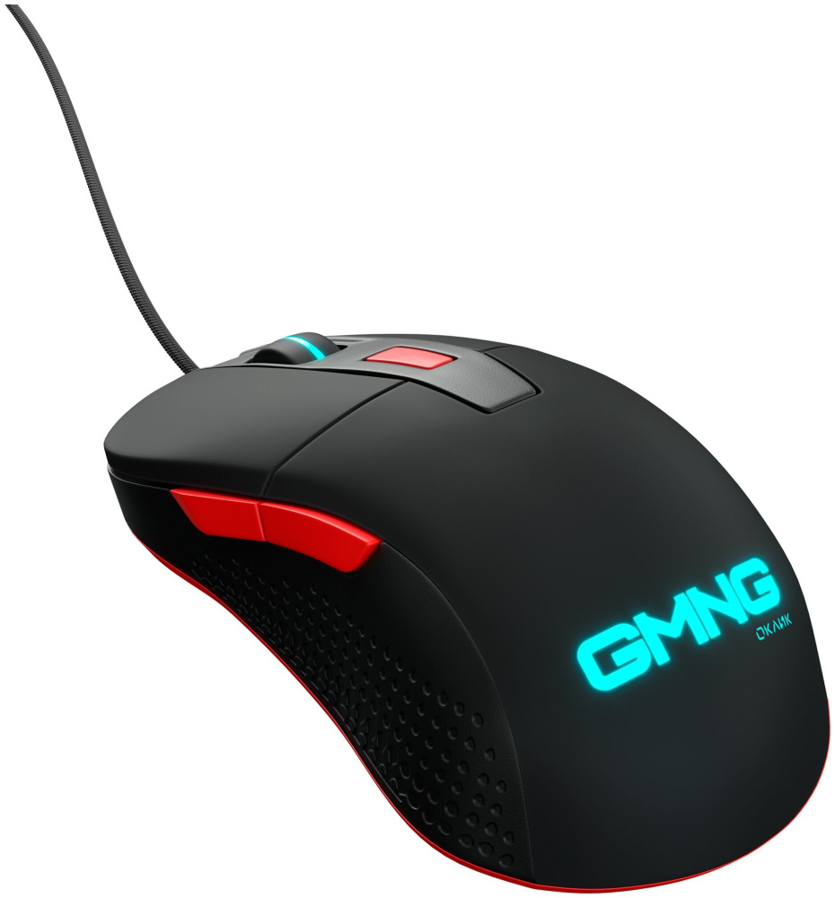 мышка gmng 720gm черный/красный оптическая (3200dpi) usb (6but) 1620711