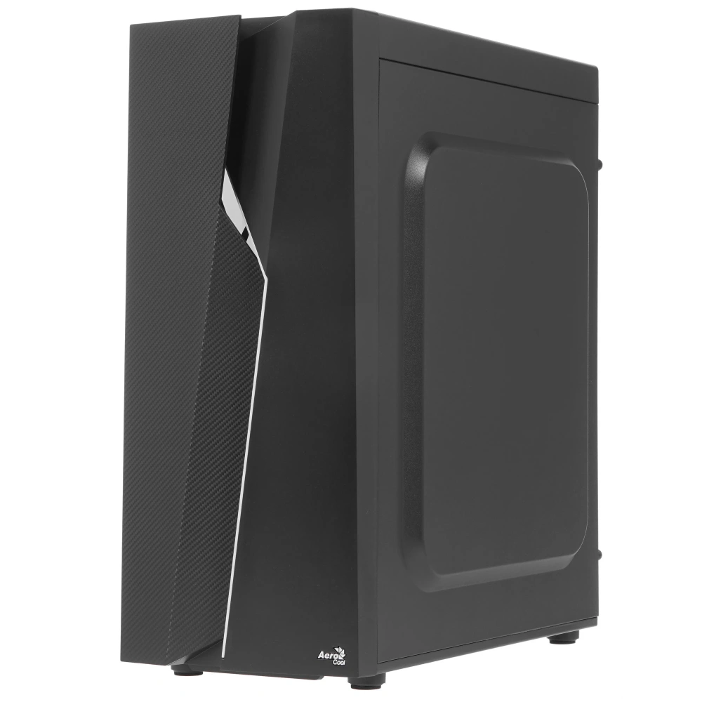 корпус aerocool bolt a-bk-v1 черный без бп atx