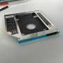 адаптер оптибей espada ss90 (optibay, hdd caddy) sata/minisata (slimsata) 9.5мм для подключения hdd/