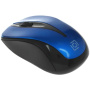 беспроводная мышка oklick 675mw черный/синий оптическая (800dpi) беспроводная usb (2but)