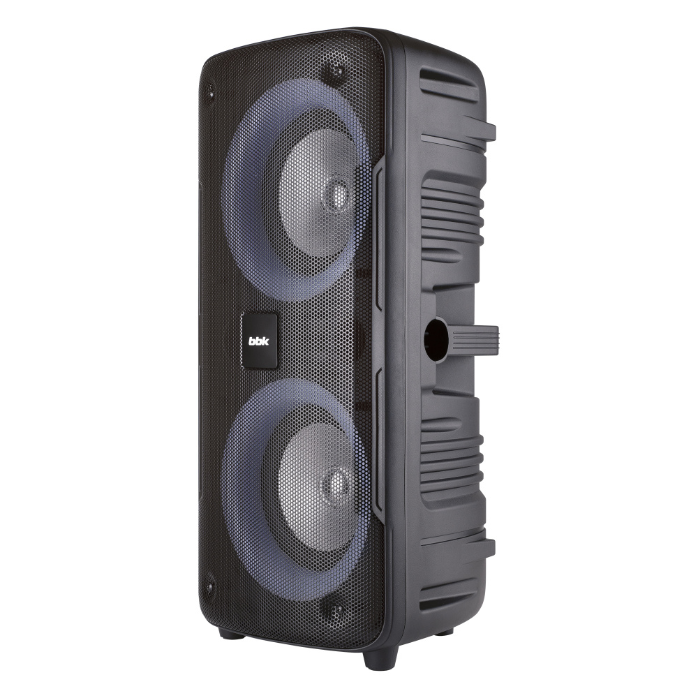 колонка портативная bbk bta802 2.0 черный 50вт
