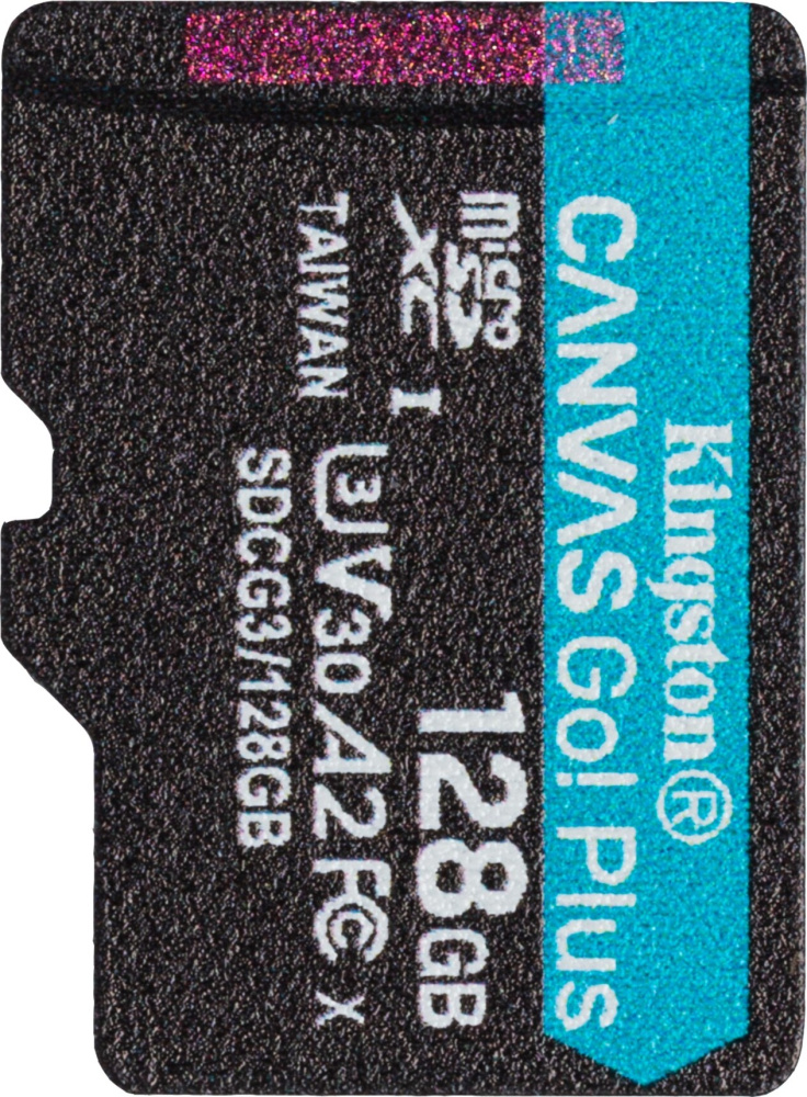 карта памяти microsd 64гб kingston sdcg3/64gbsp canvas go! plus