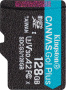 карта памяти microsd 64гб kingston sdcg3/64gbsp canvas go! plus