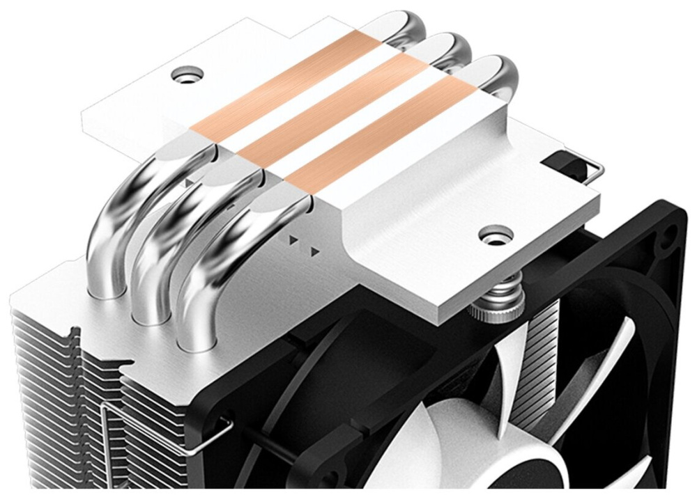 кулер id-cooling se-903-xt basic soc-am4 am5 1151 1200 1700 4-pin 14-26db al+cu 130w  14-26db