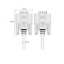 кабель com to com db9m(rs232) (мама-мама)