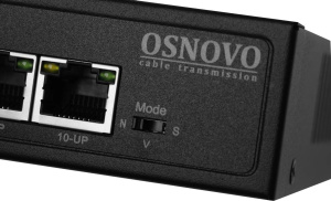 коммутатор osnovo sw-21000(120w) 120w неуправляемый 10 портовый 2хsfp + 8xpoe