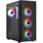 корпус aerocool designer-g-bk-v1 черный без бп atx 4x120mm 2x140mm 2xusb2.0 1xusb3.0 audio bott psu 