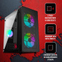 корпус bloody bd-cc101f черный без бп matx