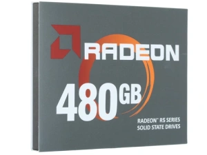 накопитель ssd 2.5 amd radeon r5 r5sl480g 480gb 2.5"  client sata 6gb/s, 565/527, iops 84/