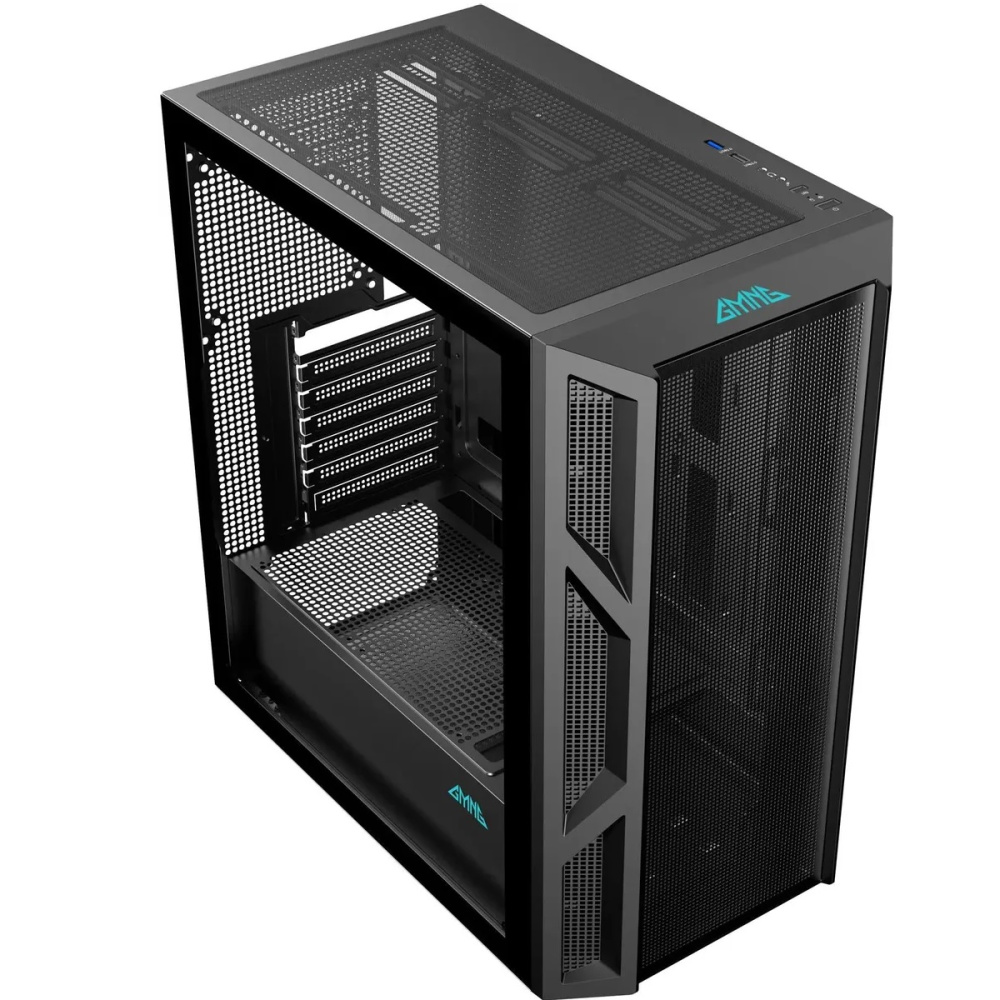 корпус gmng gg-cc102 черный без бп atx