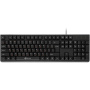 клавиатура oklick 100m hw3 черный usb (654570)