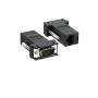переходник- удлинитель vga на lan (vga папа на lan rj45 мама) 2 штуки