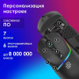 беспроводная мышка oklick 775gw черный оптическая 5000dpi беспров. bt/radio аккумулятор usb/usb-c 6b