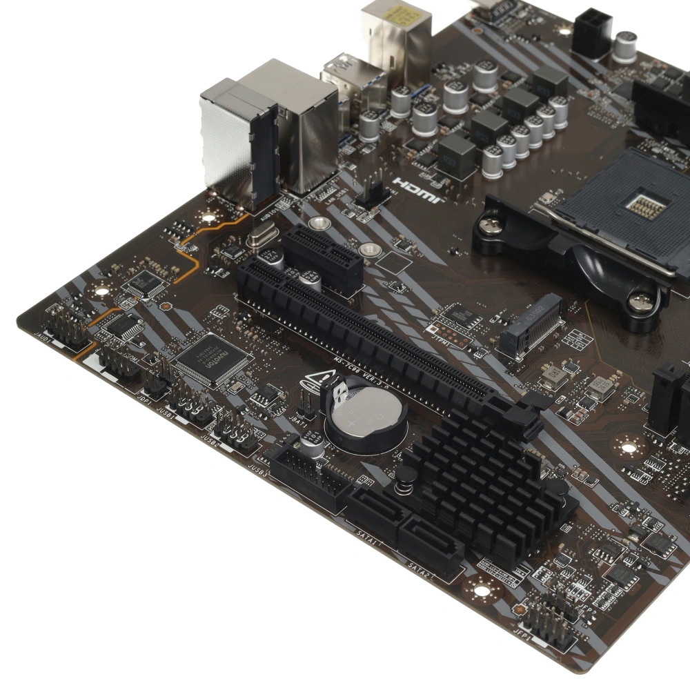 материнская плата msi pro a520m-s a520m, am4, 2*ddr4, 1*pciex16, 1*pciex1, 1*m.2, 2*typec, 2*usb3.2g