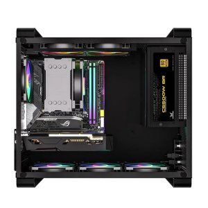 корпус accord acc-gcub4 черный без бп matx