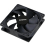 вентилятор digma dfan-90 90x90x25 черный 3-pin 4-pin (molex)23db 82gr ret