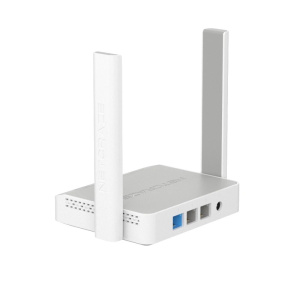 wi-fi роутер keenetic netcraze starter nc-1121 2х антенны wi-fi 4, n300, 2.4ггц, 3 wan/lan n300 10/1