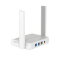 wi-fi роутер keenetic netcraze starter nc-1121 2х антенны wi-fi 4, n300, 2.4ггц, 3 wan/lan n300 10/1
