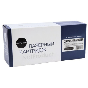 картридж ce285a netproduct n-cb435a/cb436a/ce285a для lj p1005 1102 lbp3010 2000 стр с725