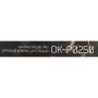коврик oklick ok-p0250 мини черный 250x200x3мм