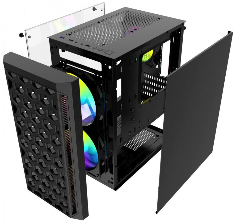 корпус powercase mistral micro t3b matx 