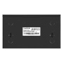 коммутатор неуправляемый exegate edes-1010d.8poe-96w (10-портовый utp 10/100 base-tx: 8 портов ieee 