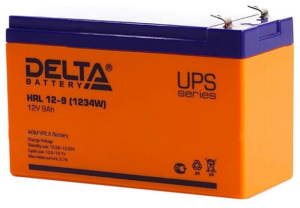 аккумулятор 12v/9ah, delta dtm 1209 12в 9ач 