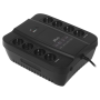 ибп powercom spider spd-1000n 550w/1000va 8 евророзеток (4 от аккумулятора)